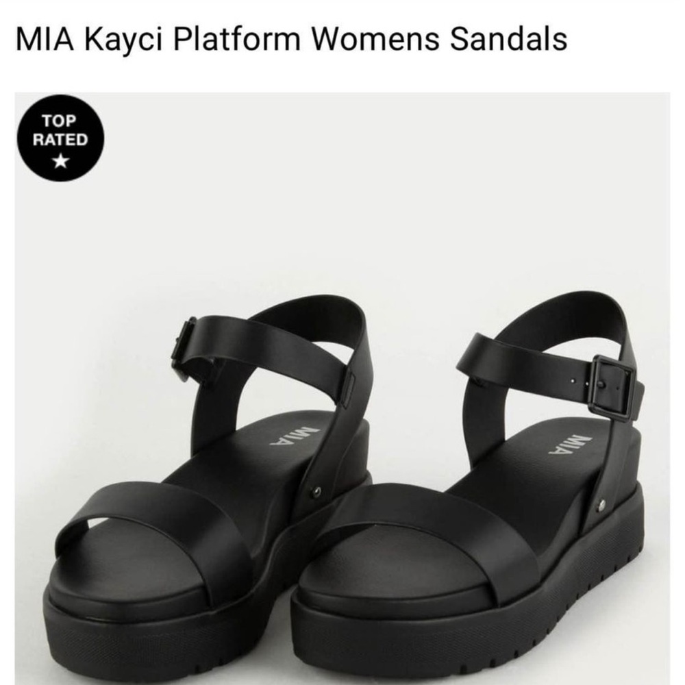 MIA Kayci platform sandals. Size 8.5